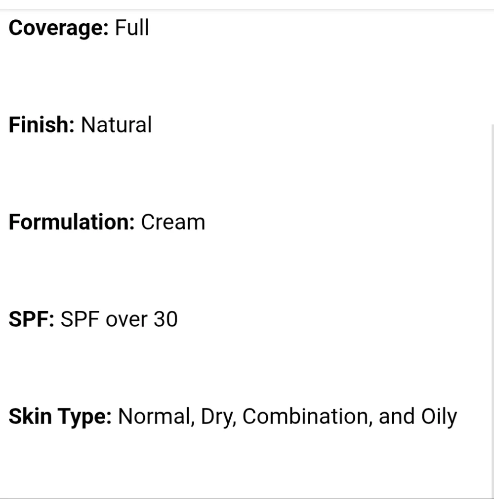 NIB IT COSMETICS CC CREAM TINT FOUNDATION IN FAIR BEIGE